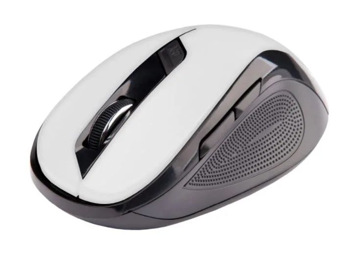 C-TECH Myš WLM-02/Ergonomická/Optická/Pro praváky/1 600 DPI/Bezdrátová USB/Černá