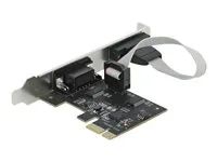 PCI Express x1 Card to 2 x Serial RS-232
