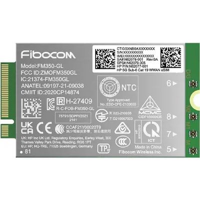 HP 5G NR/4G wwan
