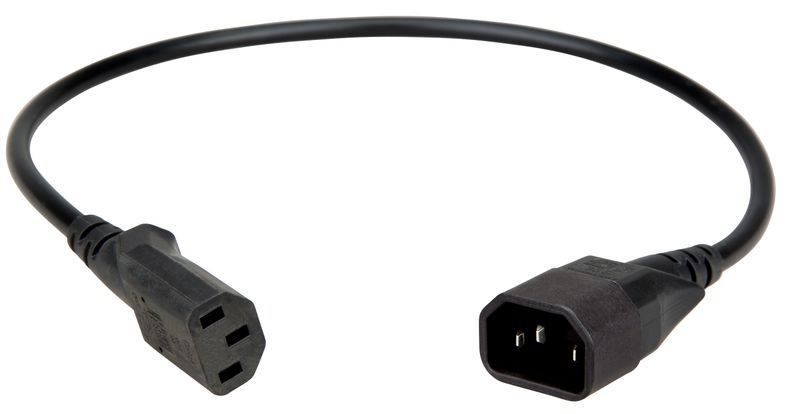 Prodl.kabel IT METER,C13/C14 pro ochr.krytky 0,5m