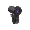 Nabíječka USB STU 34705 s voltmetrem na motocykl