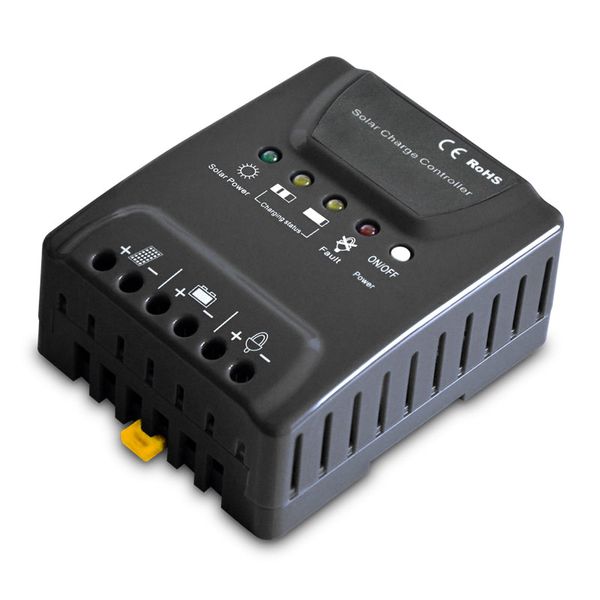Solární regulátor PWM GETI GSR020 12-24V/20A