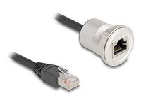 RJ45 built-in jack with cable plug Cat.5