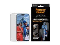 PanzerGlass Privacy ochranné sklo Apple iPhone 17 Pro Max s bezprašným aplikačním boxem