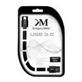 Kabel KRUGER & MATZ KM0347 USB 3.0/USB-C 0,5m Black