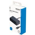 DELTACO USBC-HUB203, USB Type C Hub 4x USB A