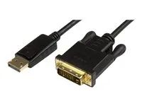 DP to DVI Adapter - 3ft - 1920x1200 (DP2DVI2MM3) - Kabel obrazovky - DisplayPort (M) do DVI-D (M) - 91.4 cm - černá - pro P/N: DK30CH2DEP, DK30CH2DEPUE