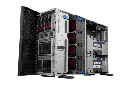 HPE ML350 G12 6505P, 32GB, 2 x 4TB SATA, MR408