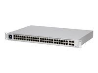 Přepínač - L3 - řízený - 48 x 10/100/1000 + 4 x 10Gb Ethernet SFP+ - Lze montovat do rozvaděče - AC 120/230 V / DC 11.5 V