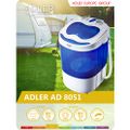 ADLER AD 8051, Mini cestovní pračka
