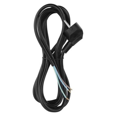 Flexo šňůra PVC 3x0,75 mm 3 m černá EMOS S18373