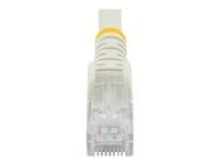 Category 6 - 24AWG (N6PATC50CMWH) - Síťový kabel - RJ-45 (M) do RJ-45 (M) - 50 cm - UTP - CAT 6 - lisovaný, provedení bez hrbolků, licna - bílá