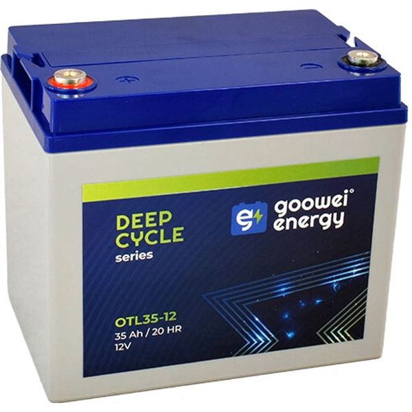 Olověná trakční baterie 12V 35Ah GOOWEI ENERGY OTL35-12