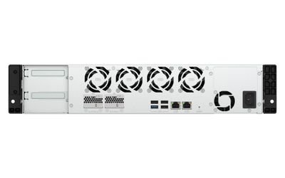 QNAP TS-h1065eU-8G (Intel 4core, ZFS, 8GB DDR5 RAM, 8x SATA + 2x E1.S, 1x PCIe, 2x 2,5GbE, 1x zdroj)