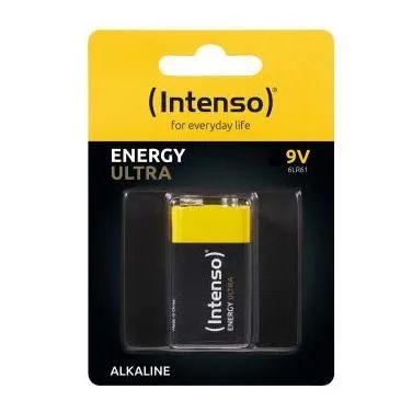 INTENSO Energy Ultra 9V 6LR61, Baterie alkalická
