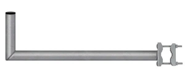 Anténní držák 70 na balkón s třmenem průměr 42mm výška 16cm
