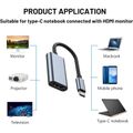 MEGATECH Prevodník USB-C/HDMI, 4K@30Hz