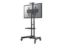 Vozík - pro Displej LCD - černá - velikost obrazovky: 32"-75"