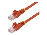 1m Red Snagless UTP Cat5e Patch Cable - 45PAT1MRD