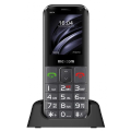 MAXCOM MM730, Telefón pre seniorov, čierny
