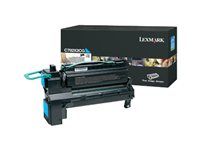 Extra vysoká výtěžnost - azurová - originální - kazeta s barvivem LCCP - pro Lexmark C792de, C792dhe, C792dte, C792e