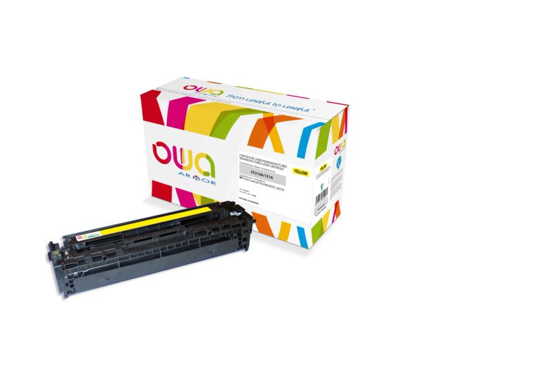 OWA Armor toner kompatibilní s HP CF212A, 1800st, žlutá/yellow