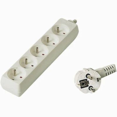 PremiumCord PP5-02 230V 2m 5 zásuvek