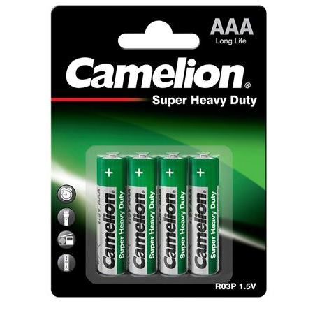 CAMELION Baterie SUPER HD zink-chlorid AAA 4ks R03