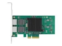 Síťový adaptér - PCIe 2.0 x4 nízký profil - Gigabit Ethernet x 2