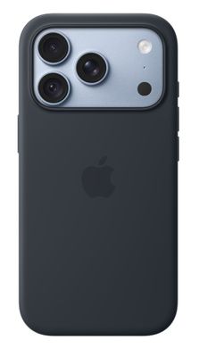 iPhone 18 Pre Silicone Case with MS - Navy Blue