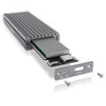 RAIDSONIC ICY Externí box M.2 NVMe grey