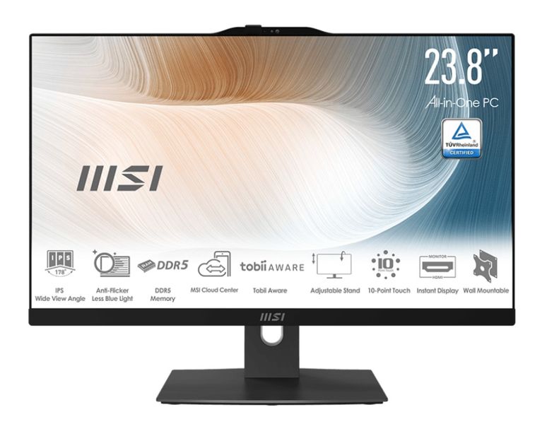 MSI Modern/AM242TP/23,8"/FHD/T/5-120U/16GB/512GB/Intel int/W11H/Černá/3R