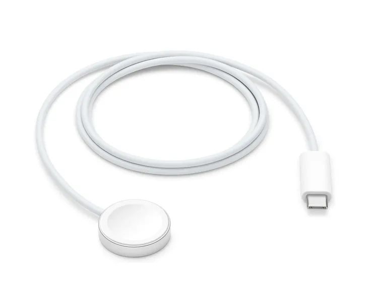 Apple Watch USB-C magnetický napájecí kabel 1m bílý