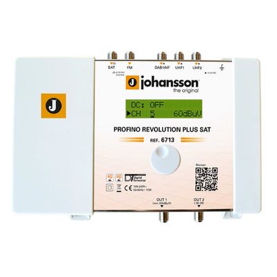 Anténní zesilovač programovatelný Johansson 6713 Profine Revolution Plus SAT