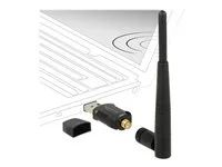 Síťový adaptér - USB 2.0 - Wi-Fi 5 - černá