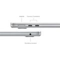 APPLE MacBook AIR 2024 13,6" WQXGA M3 1G/1/512 Stříbrná