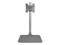 Adjustable - Supports Monitors 12" to 34" - Premium - Single Screen VESA Monitor Mount Stand - Silver (ARMPIVSTND) - Montážní sada (stojan na pracovní stůl, feet, klíč, šrouby, kabelová svorka) - pro Displej LCD - plast, ocel - stříbrná - velikost obrazovky: 12"-34"