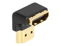 HDMI Adapter male to female 90° downward