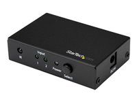 4K 60Hz - Supports HDCP - IR - HDMI Selector - HDMI Multiport Video Switcher - HDMI Switcher (VS221HD20) - Spínač video/audio - 2 x HDMI - desktop - pro P/N: SVA5H2NEUA