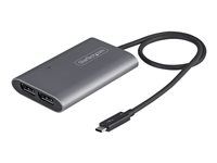 TB3 to DP 1.4 Adapter - Adaptér USB / DisplayPort - USB-C (M) do DisplayPort (F) - Thunderbolt 3 / DisplayPort 1.4 - 46 cm - podpora 8K - stříbrná