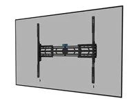 Montážní sada (montáž na zeď) - těžký provoz - pro plochý panel - pevný - uzamykatelný - černá - velikost obrazovky: 55"-115"