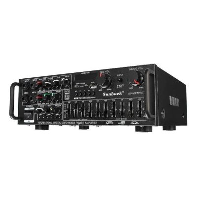Zesilovač, rádio, bluetooth, přehrávač MP3 Sunbuck AV-MP326BT