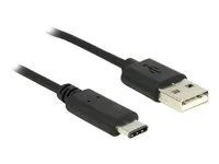 Kabel USB - USB-C (M) do USB (M) - USB 2.0 - 3 A - 50 cm - černá