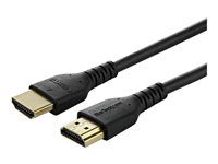 Prémiově vysoká rychlost - kabel HDMI s ethernetem - HDMI s piny (male) do HDMI s piny (male) - 2 m - černá - pro P/N: TB3DKM2HDL