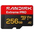 SanDisk Extreme PRO SDXC 256GB 250MB/s V30 + adaptér