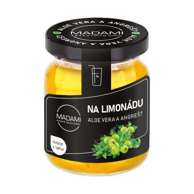 Aloe Vera & Angrešt 55 ml: ovoce na limonádu