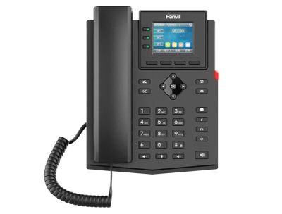 Fanvil X303-2, dvouvodičový IP telefon, 4 SIP účty, 2,4" barevný displej, 3DSS