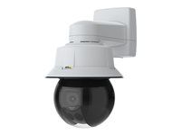 AXIS Q6318-LE 60 Hz - Sítová bezpecnostní kamera - PTZ - venkovní - odolná proti vandalum a vode - barevný (Den a noc) - 3840 x 2160 - 4K - objektiv auto iris - motorizovaný - GbE - H.264B, H.264M, H.264H, H.265, MJPEG - High PoE Class 6