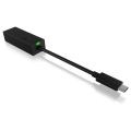 RAIDSONIC ICY BOX IB-LAN100-C, LAN Adaptér USB C