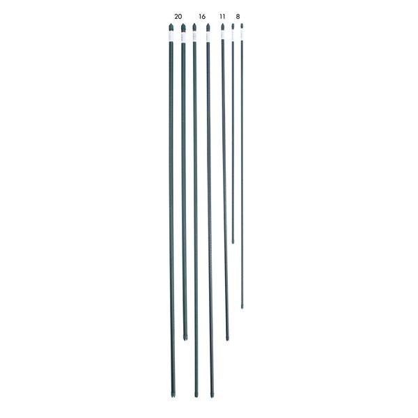 Tyč 11mm/120cm ocel + PE